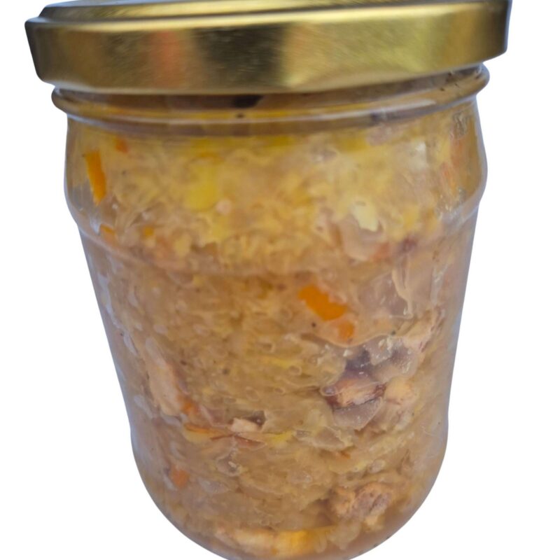 Praekapsas põselihaga 0,5 kg purk